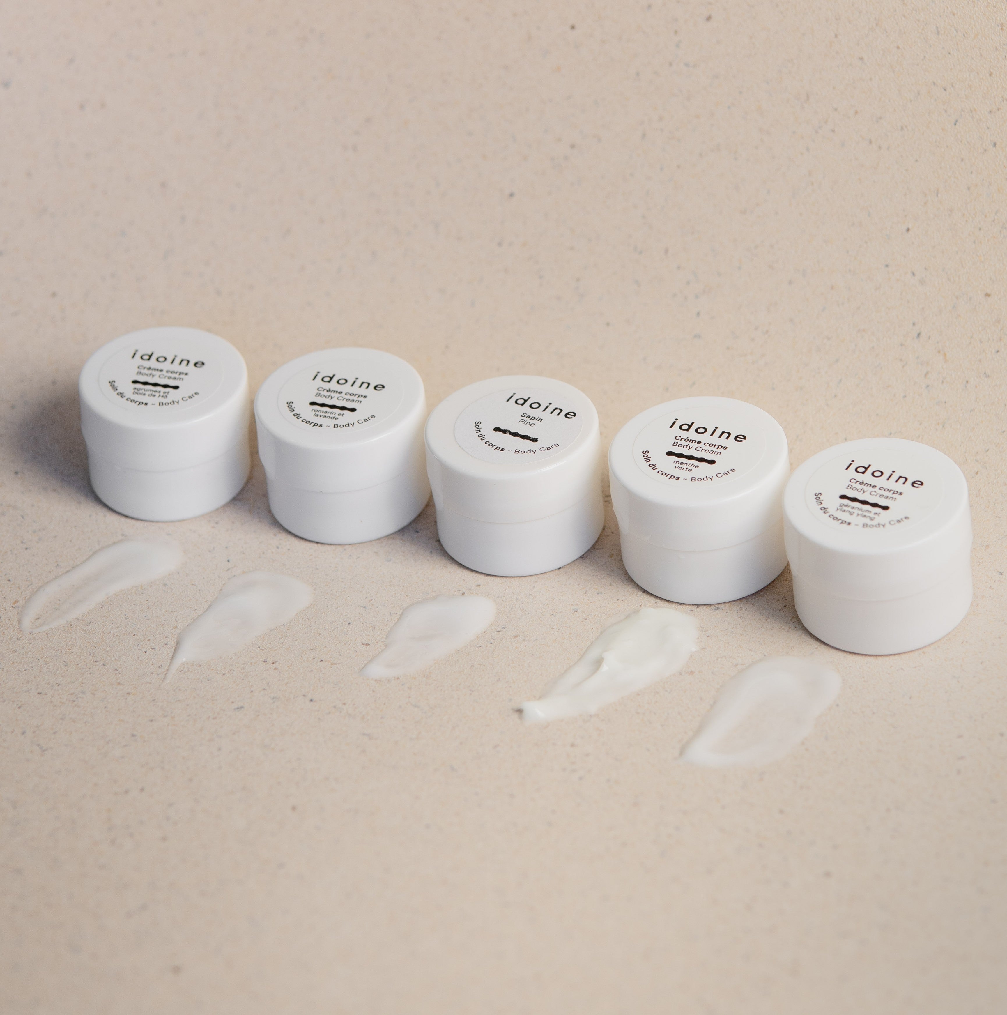 Body cream discovery box