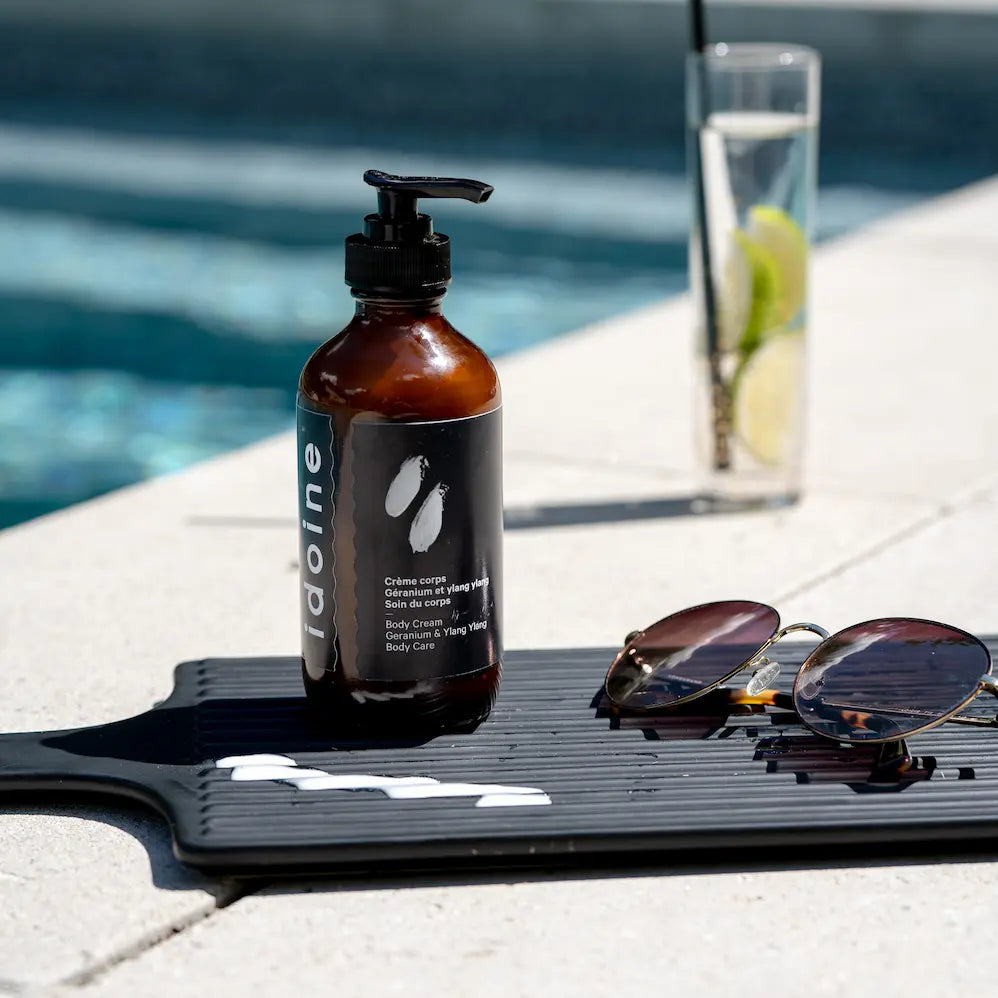 Crème corps géranium et ylang ylang - format écologique