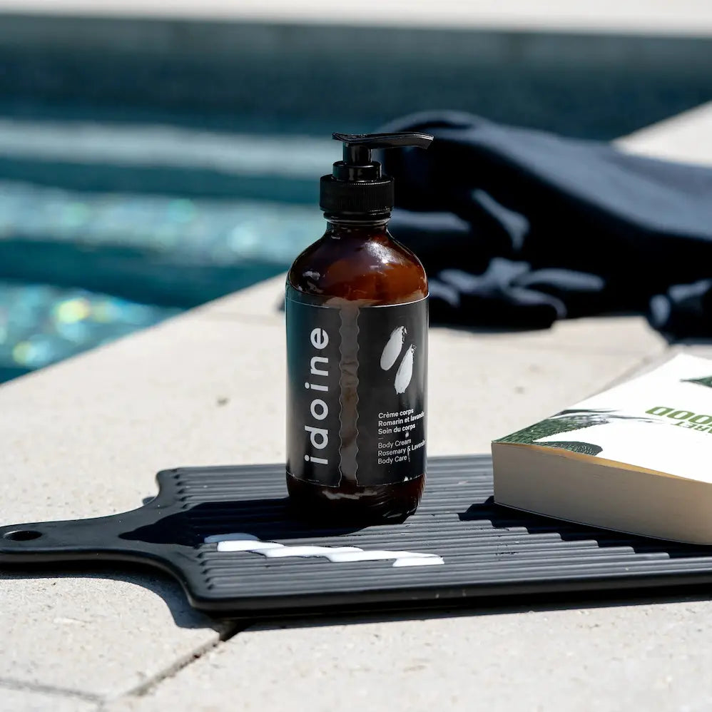 Crème corps romarin et lavande - format écologique