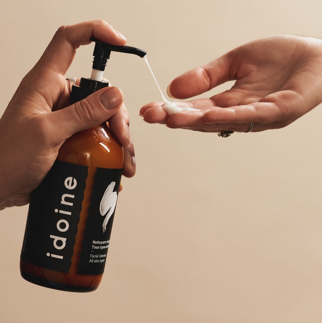 Ecological format facial cleanser