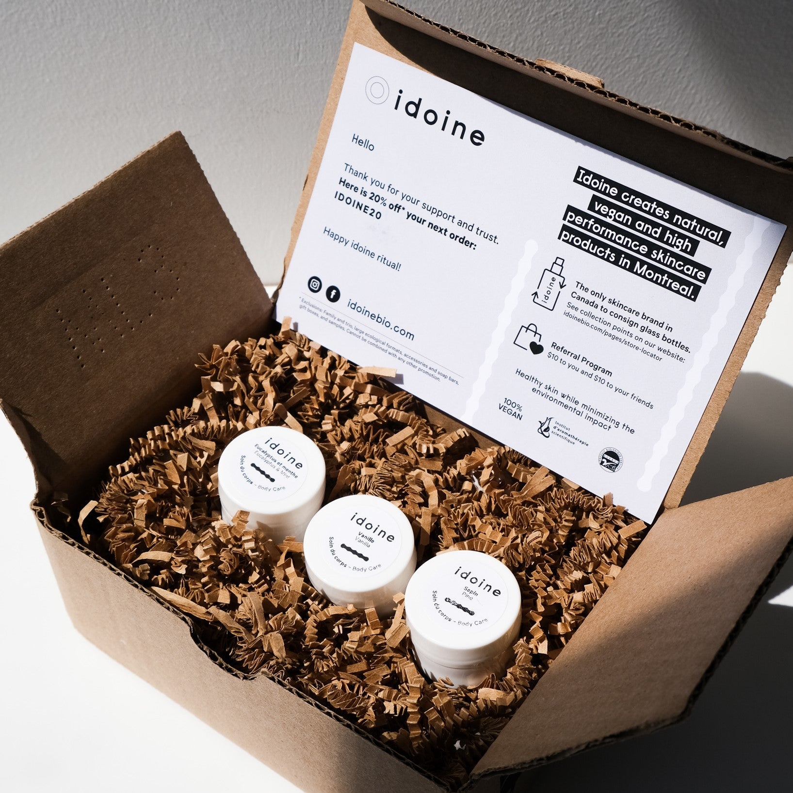 Boîte découverte crème corps #1