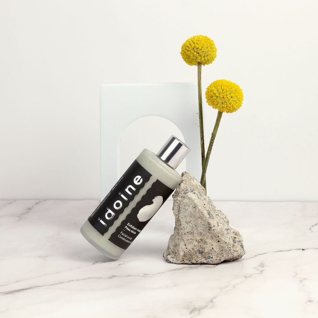 Combination skin facial scrub