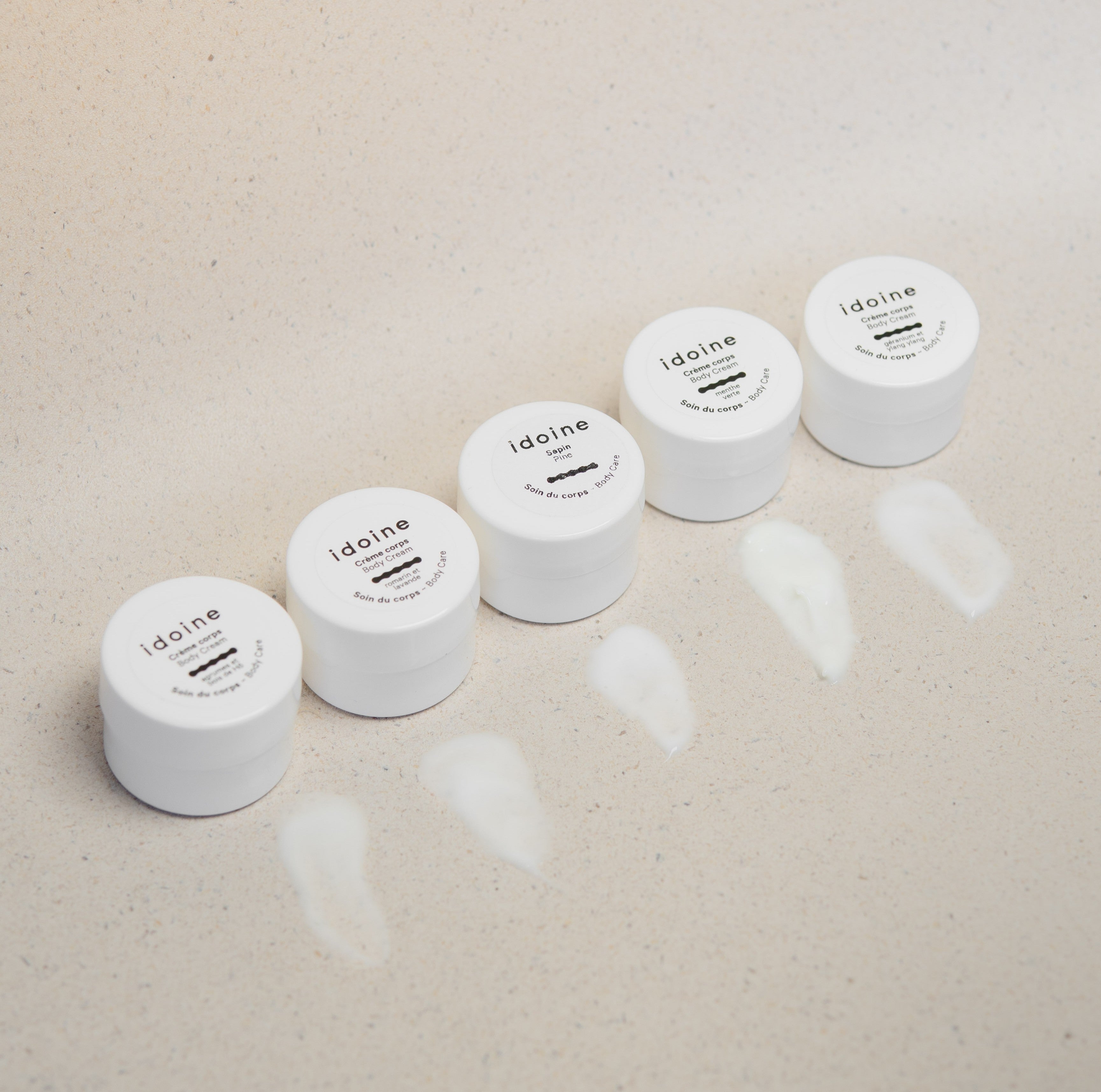 Body cream discovery box