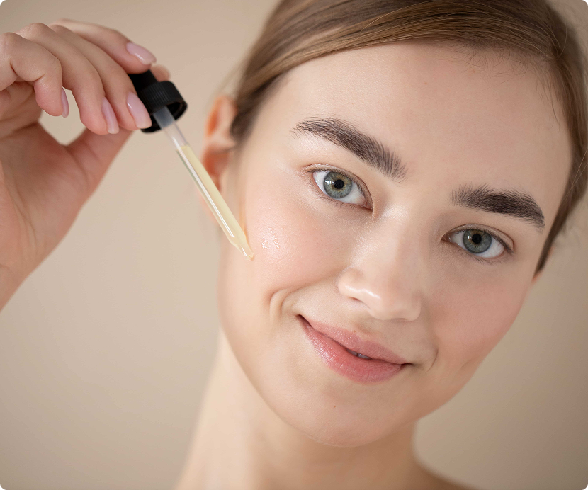 Huile pour le visage bio
