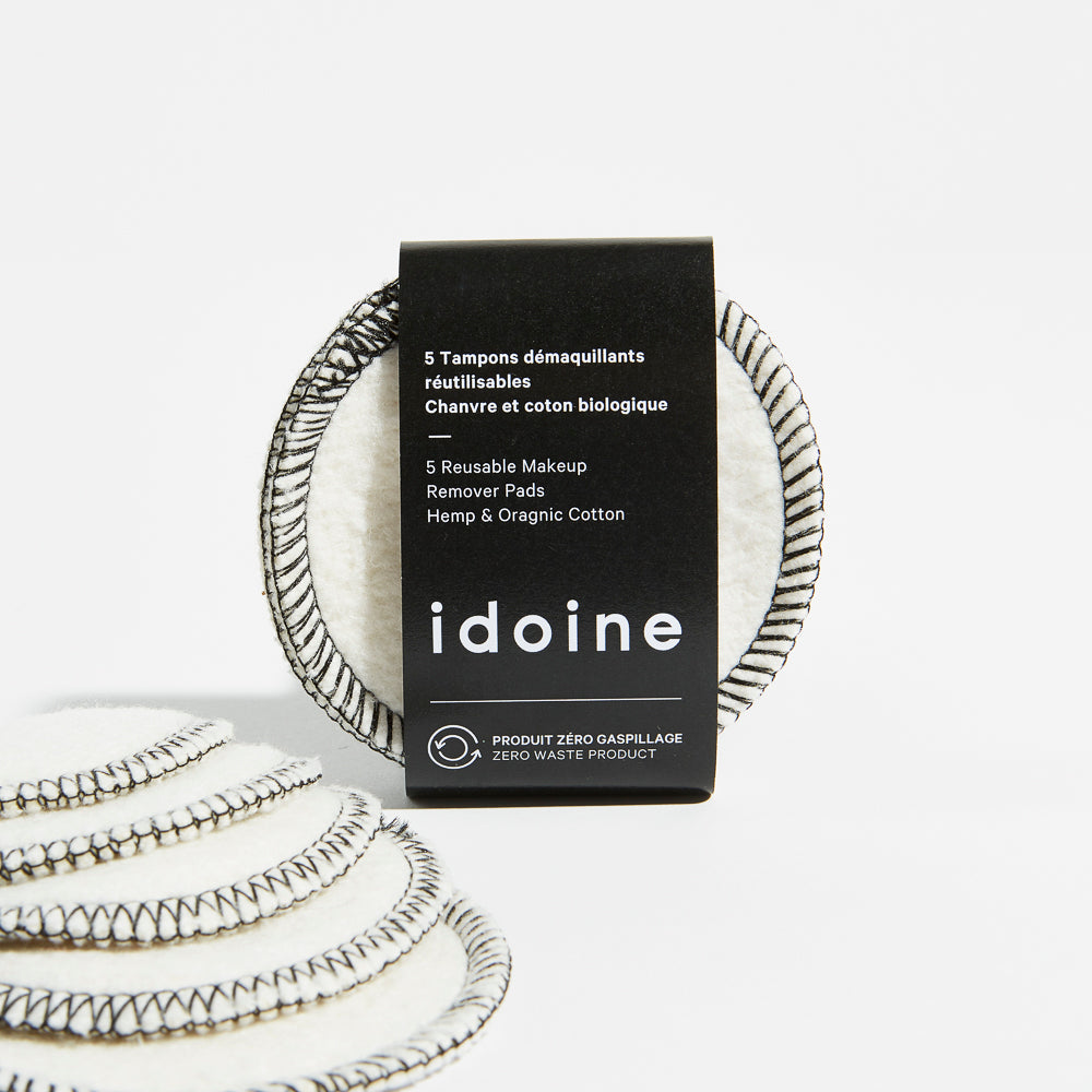 Tampons démaquillants réutilisables – Idoine - Produits biocosmétiques