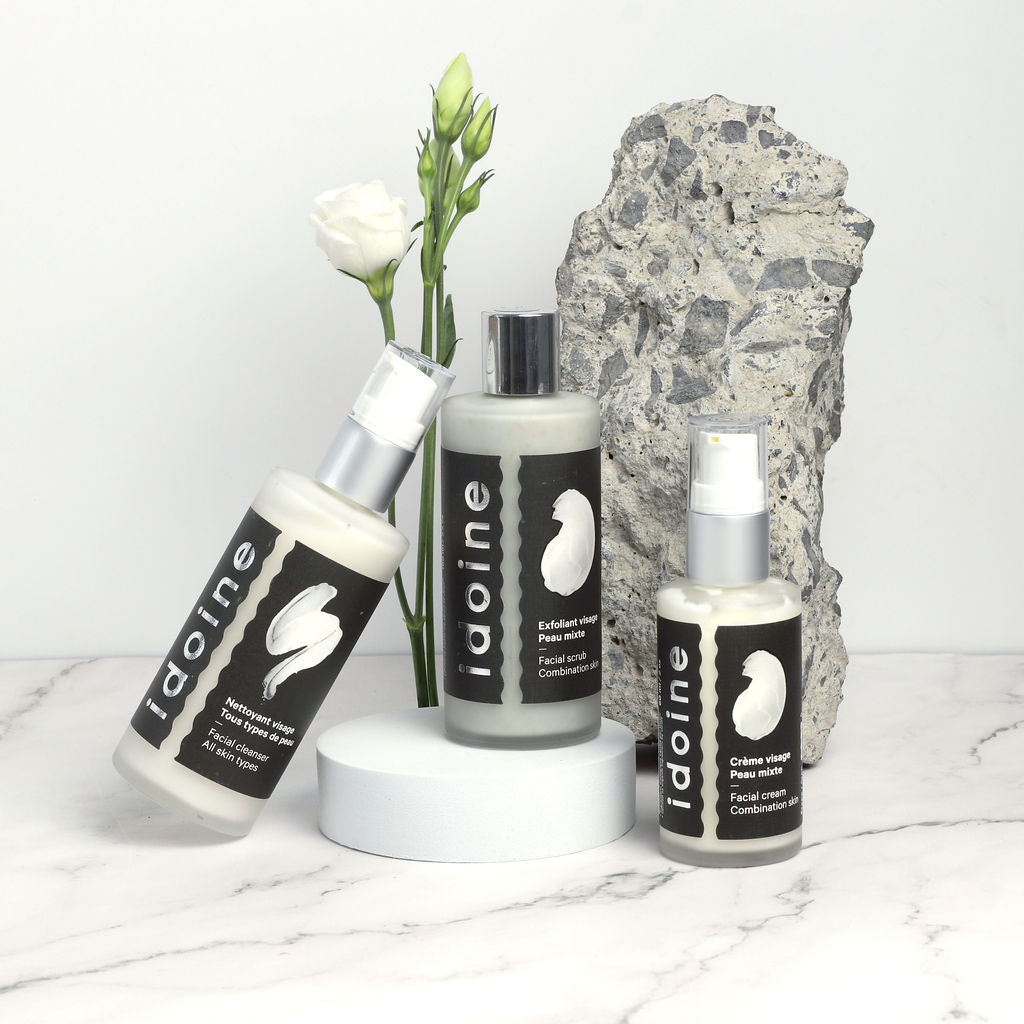 Famille Peau Mixte |Nettoyant visage peau mixte | Idoine Bio